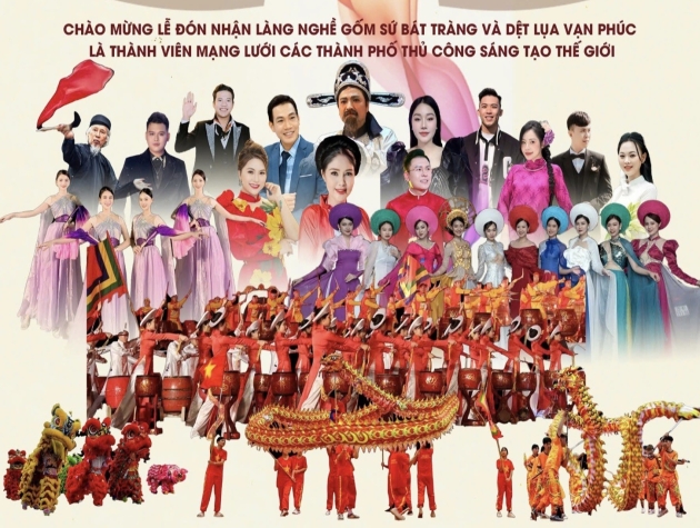 Viện Kinh tế, Văn hóa và Nghệ thuật với Chương trình nghệ thuật đặc sắc "Tinh Hoa Làng Nghề Việt"